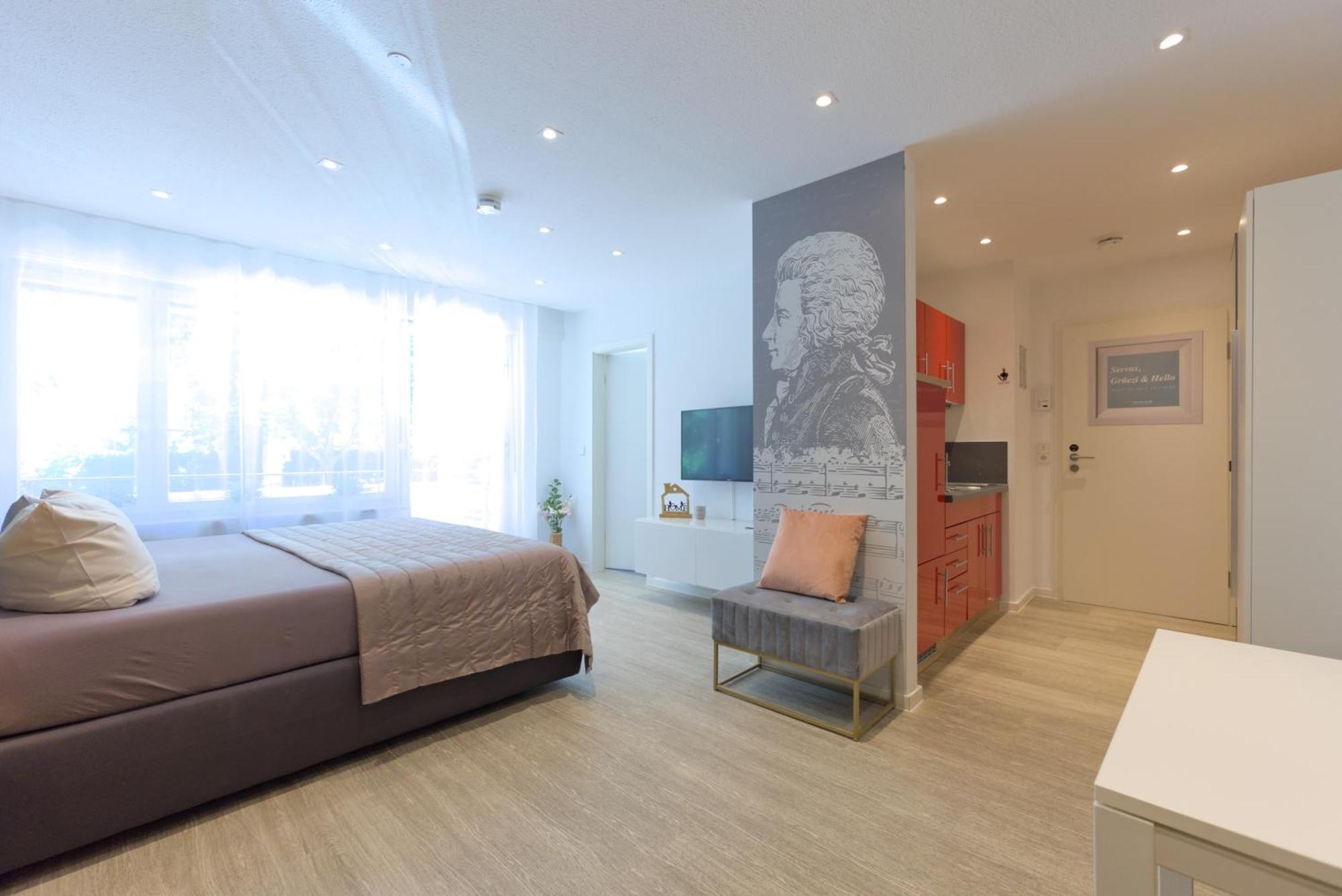 Boutique Apartments Am Stadtgarten Freiburg im Breisgau Luaran gambar