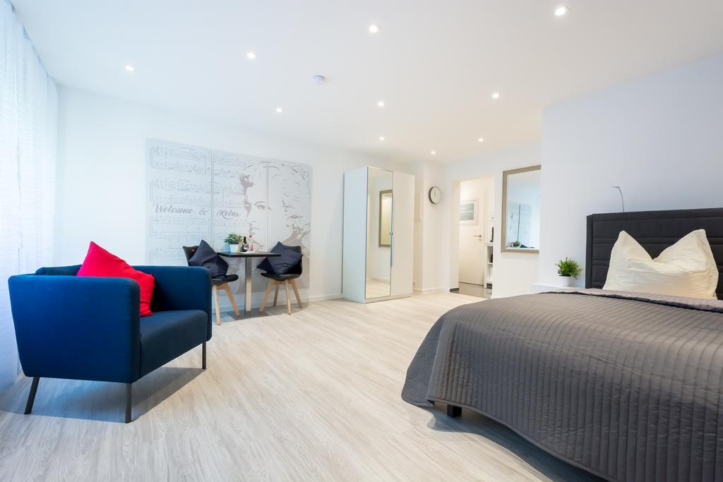 Boutique Apartments Am Stadtgarten Freiburg im Breisgau Luaran gambar
