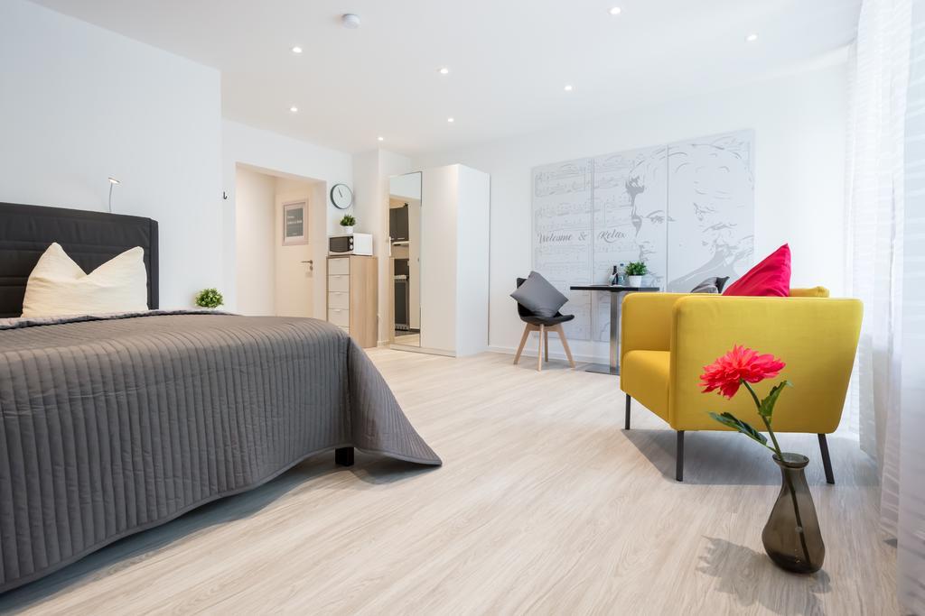 Boutique Apartments Am Stadtgarten Freiburg im Breisgau Luaran gambar